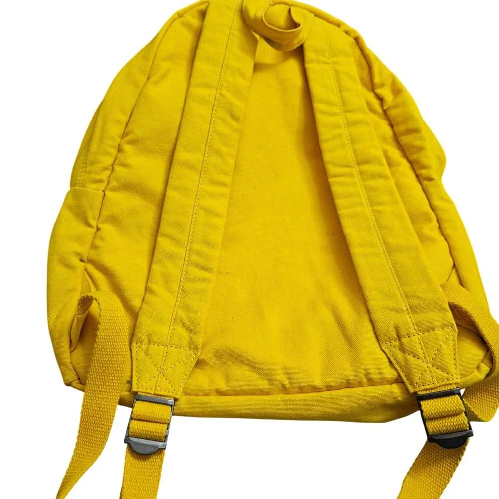 Polo‎ Ralph Lauren Yellow Backpack Canvas Blue Pony Embroidered Unisex New